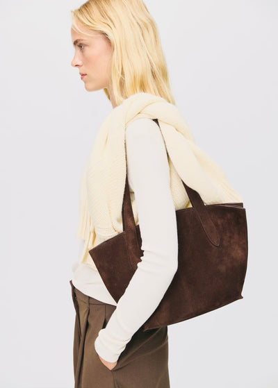 T-shirt Côtelé à Manches Longues