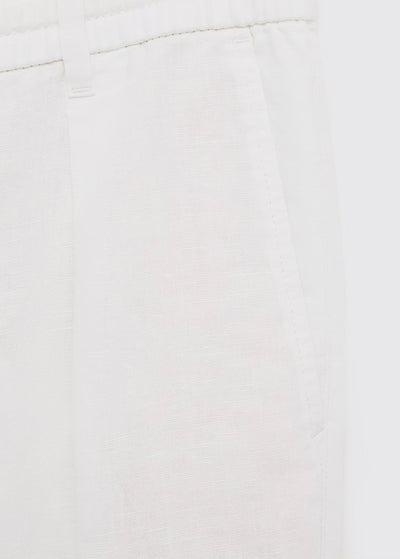 Pantalon Slim Fit Lin avec Cordon