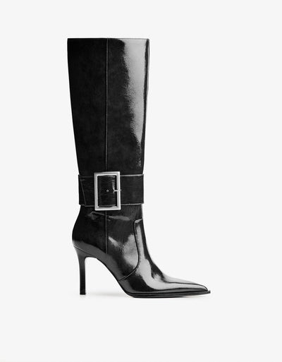 Botte à talon et boucle