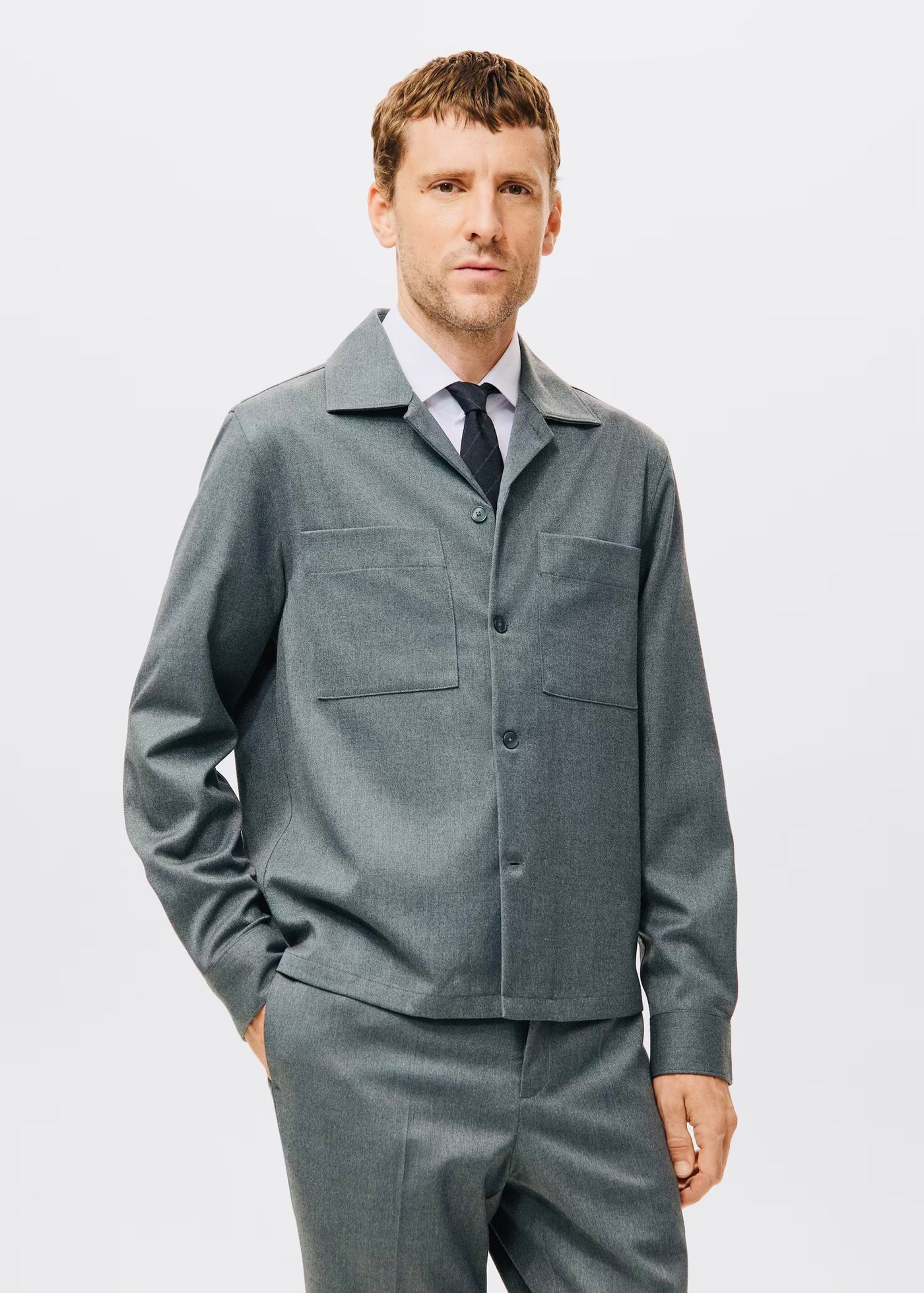 Veste fluide à poches