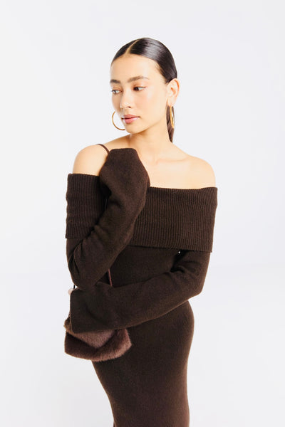 Robe Maxi à Épaulettes