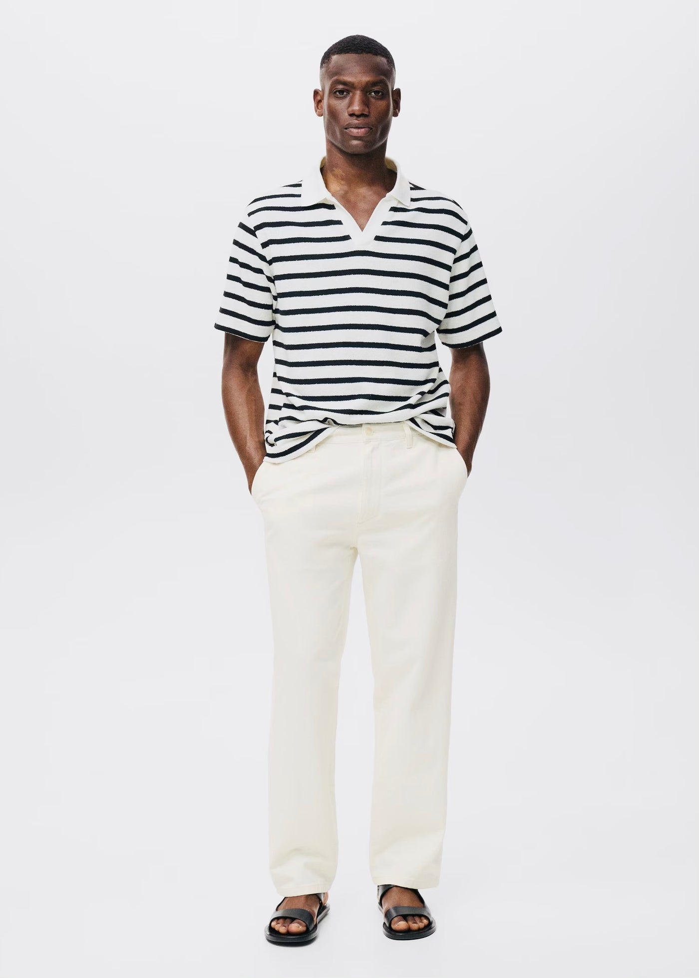 Jean coton et lin Regular Fit