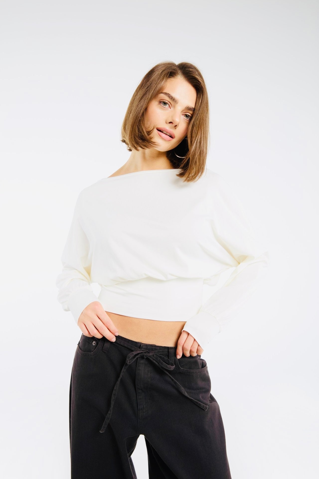 Haut Chemise ample à manches longues