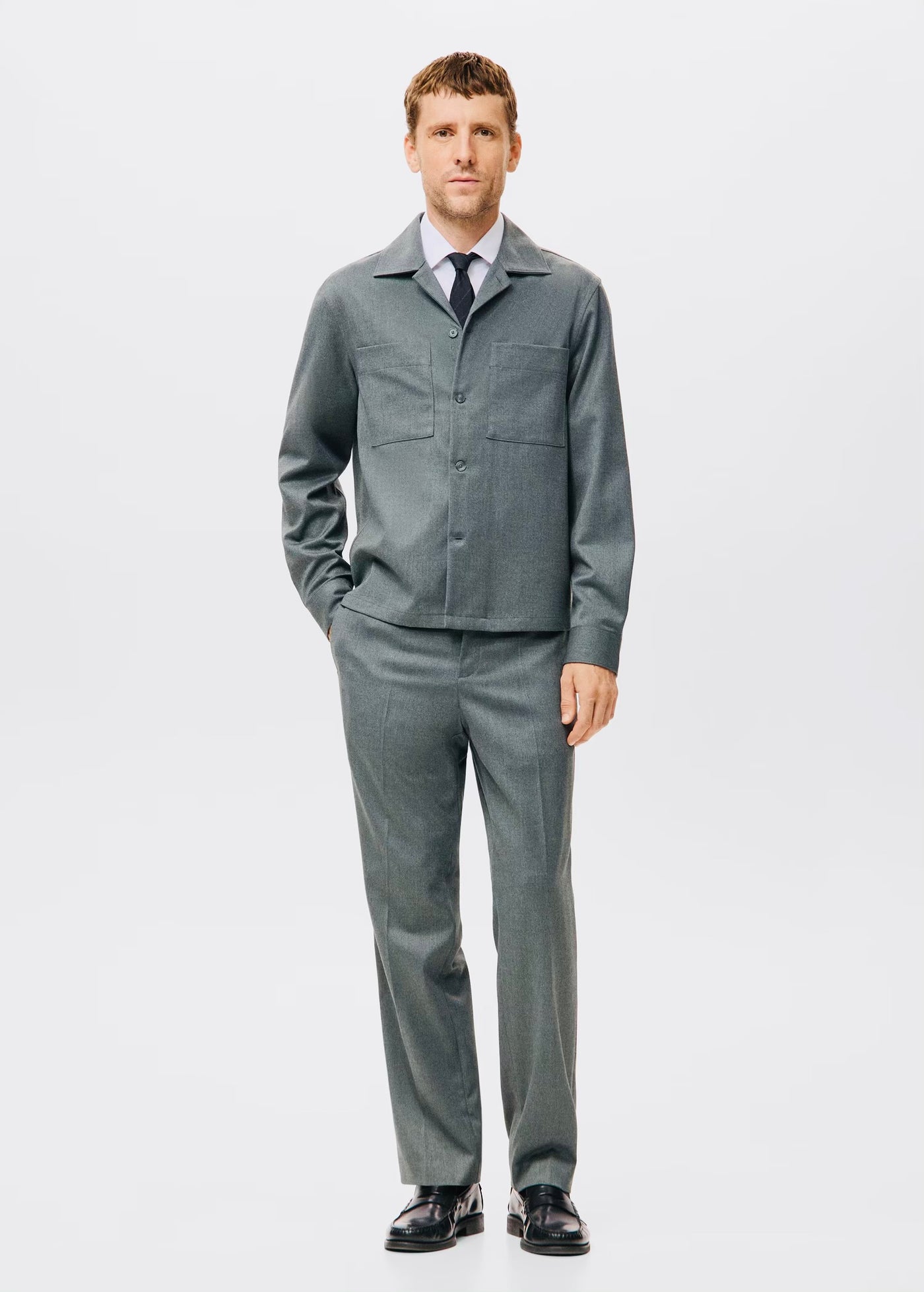 Veste fluide à poches