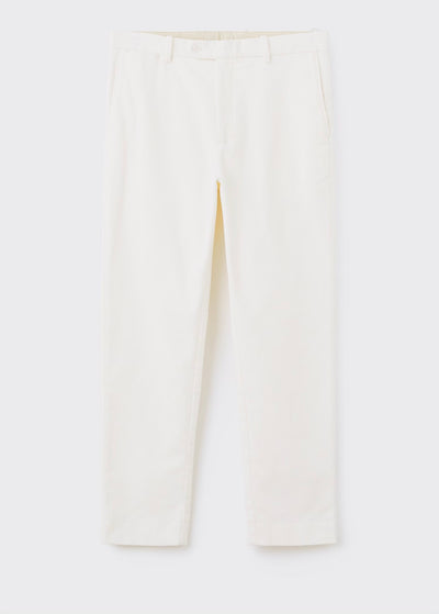 Pantalon Regular Fit Coton Velours Côtelé