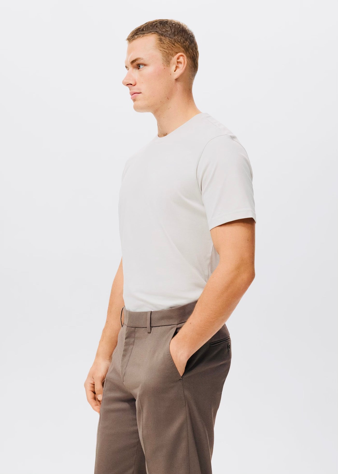 T-Shirt Slim-Fit 100% Coton