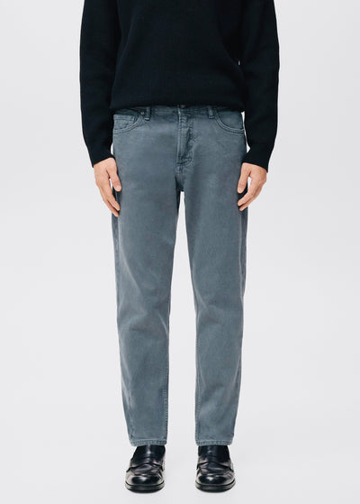 Jean Ben Cropped Tapered-Fit Mango