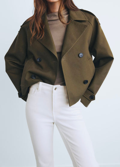 Jean Sienna Flare Crop