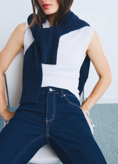 Jean Sienna Flare Crop