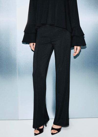 Pantalon Droit Taille Élastique