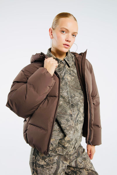 Veste matelassée avec capuche