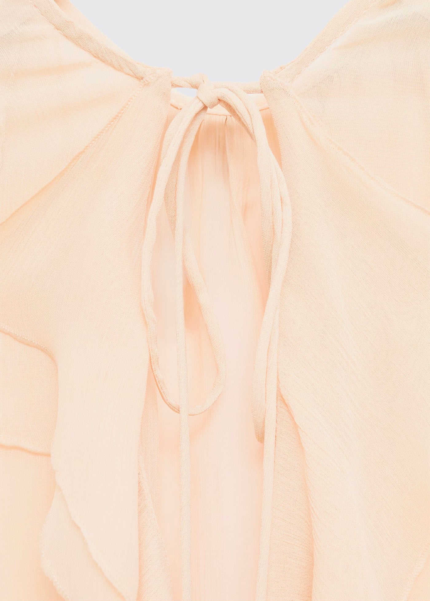 Blouse Volants Manches Cloche