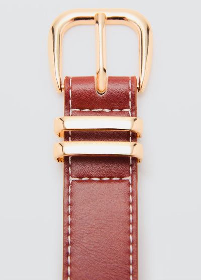 ceinture boucle métallique