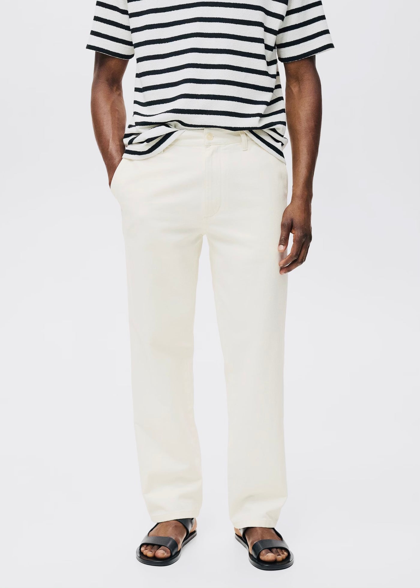 Jean coton et lin Regular Fit