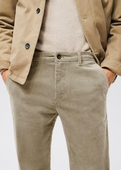 Pantalon Velours Côtelé Slim-Fit