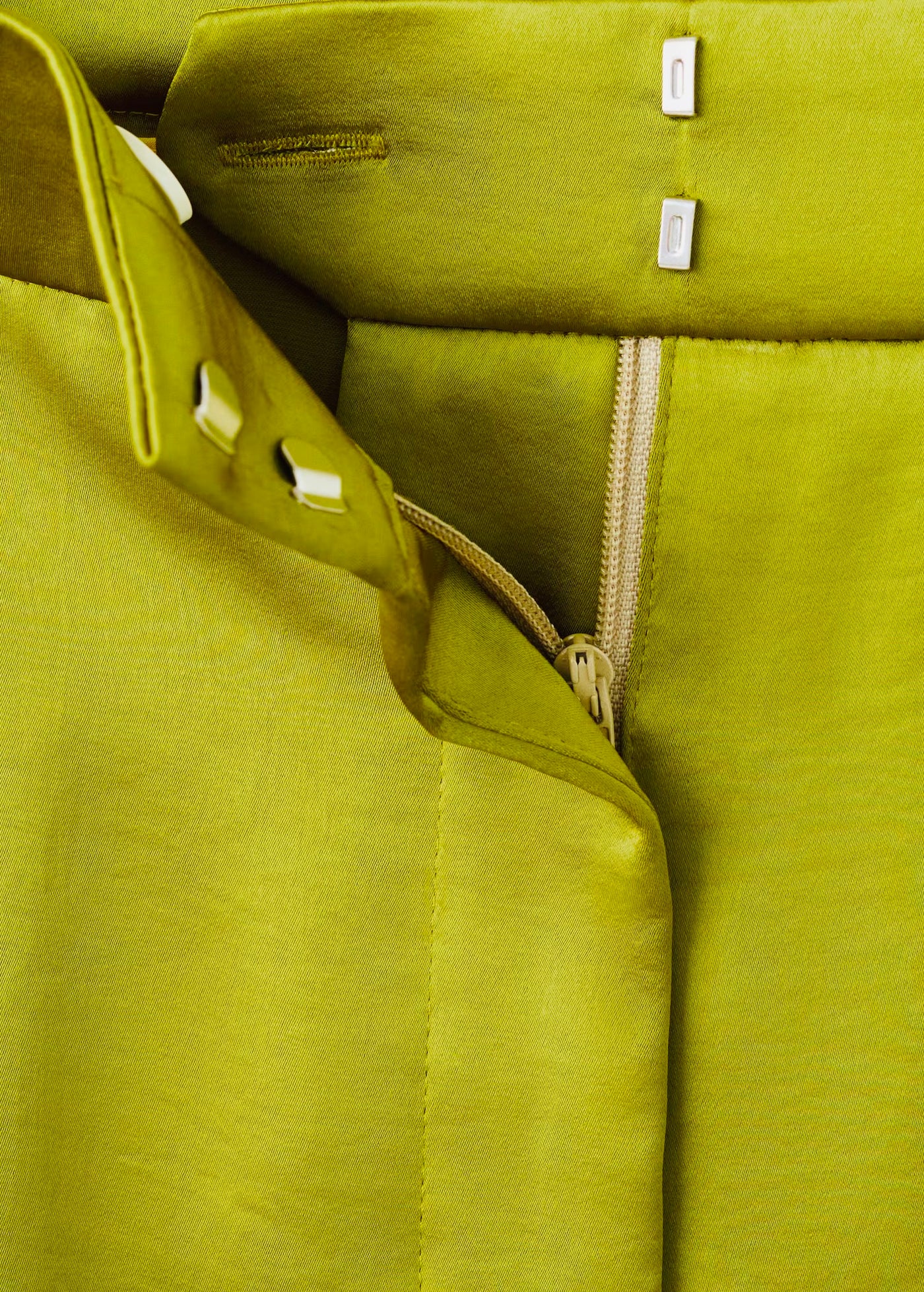 Pantalon Droit Satiné