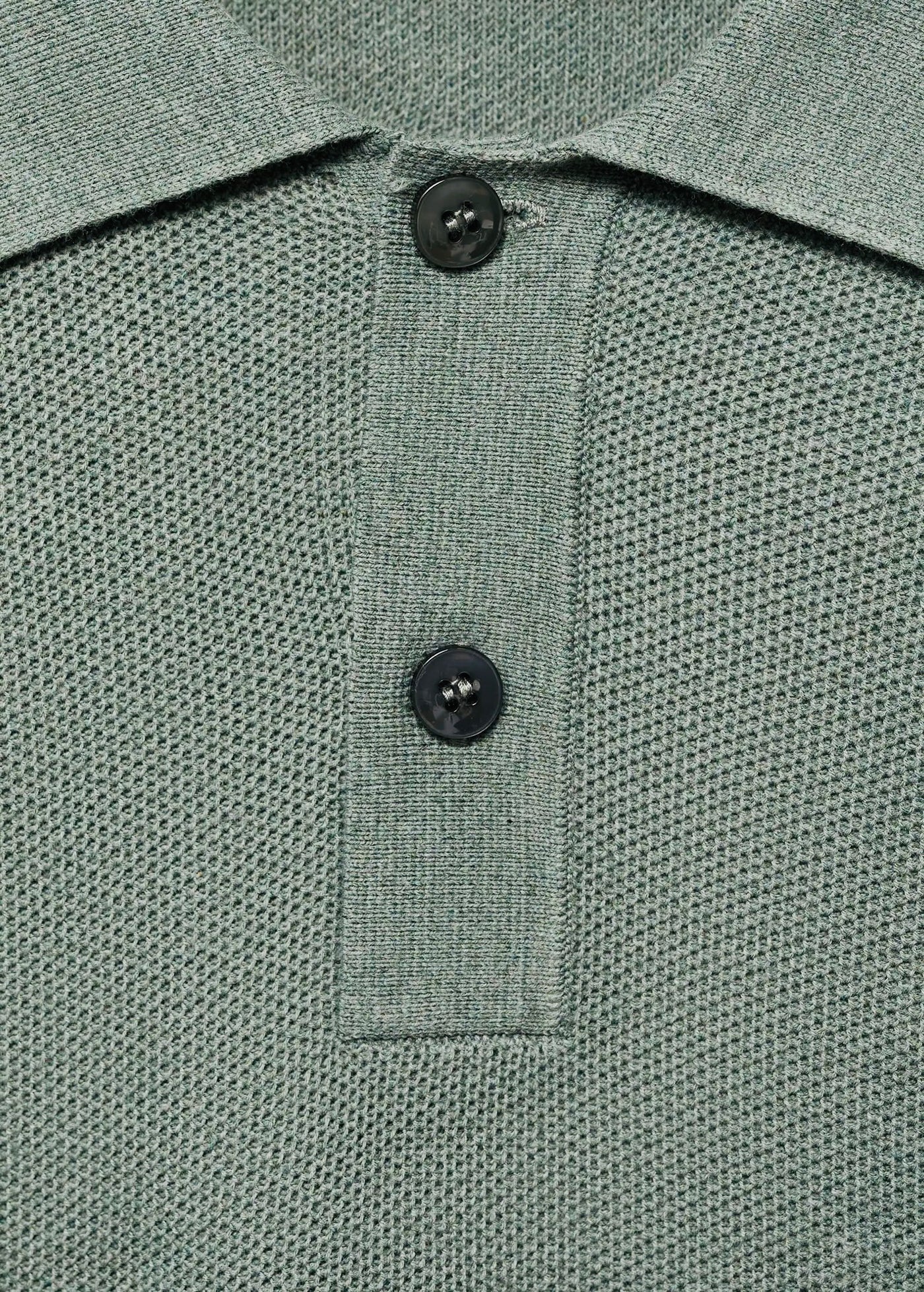 Pull over polo coton microstructure