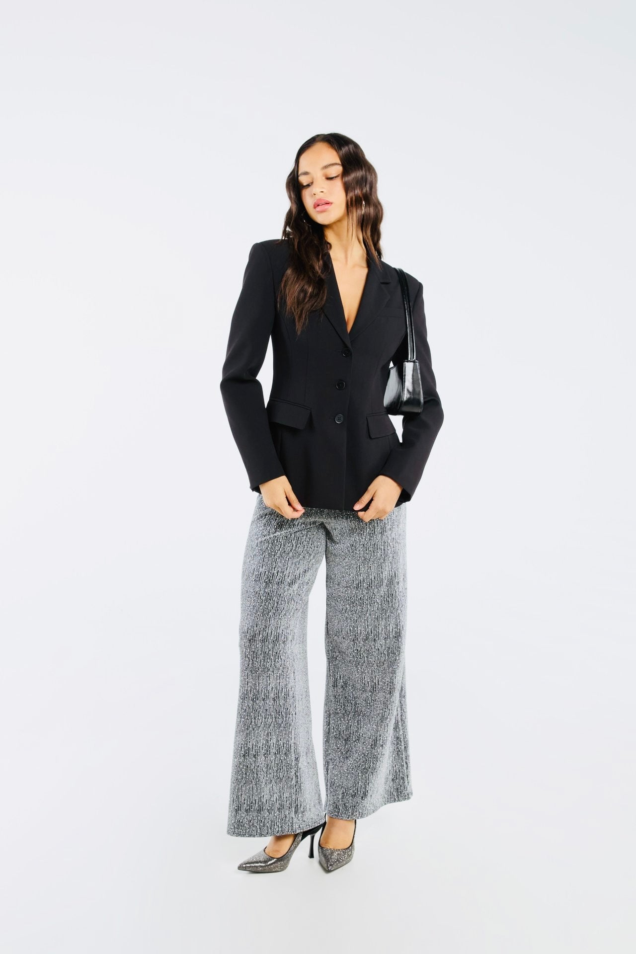 Pantalon de Survêtement avec Fil Brillant