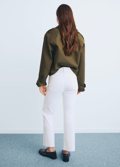 Jean Sienna Flare Crop