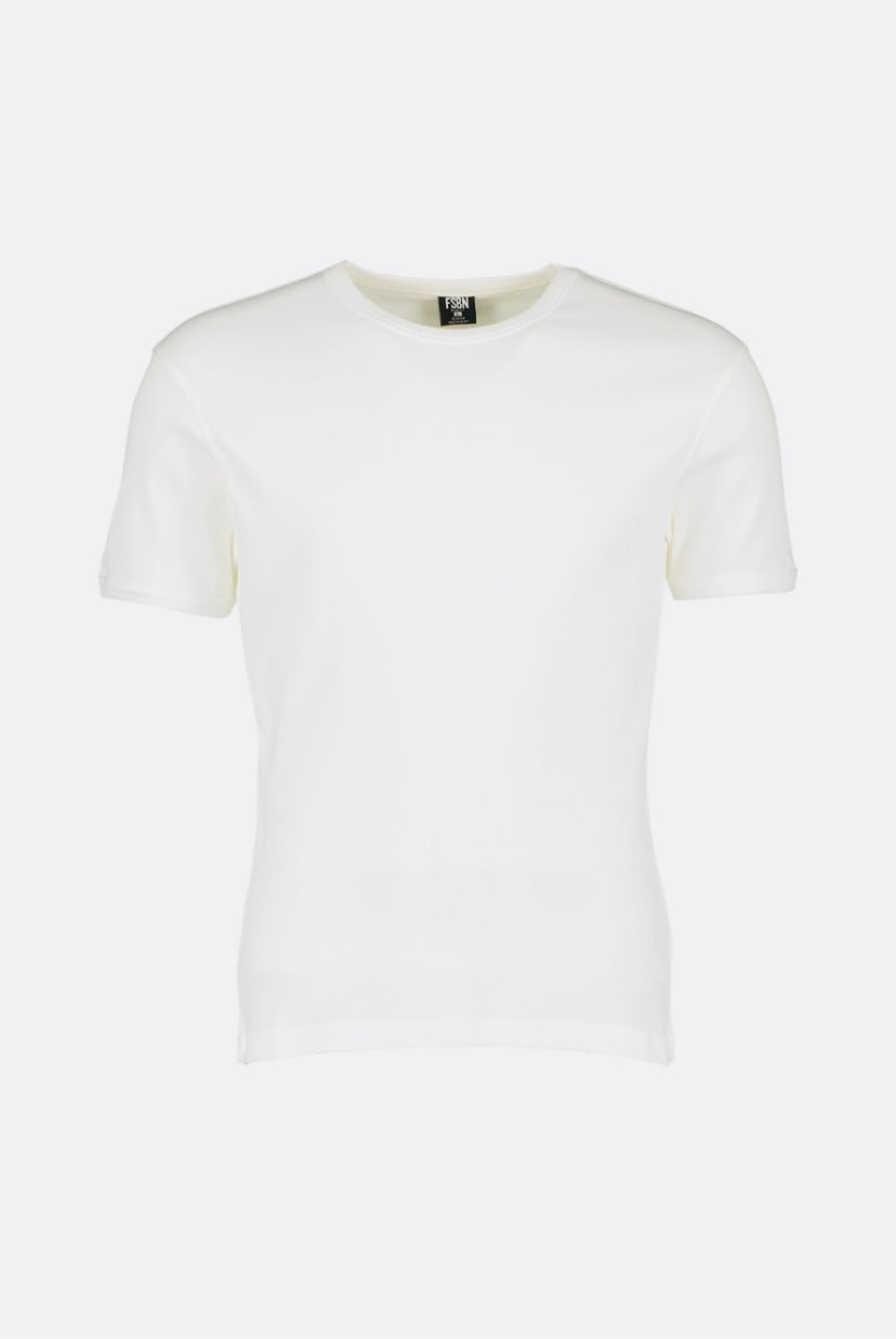 T-shirt à Col Rond