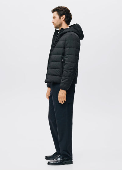 Doudoune compacte en duvet et plumes