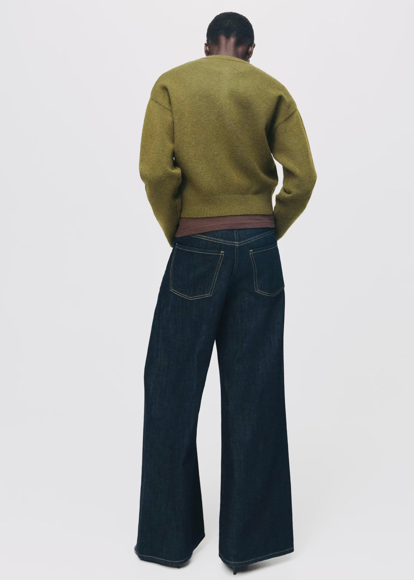 Cardigan en maille épaisse à boutons