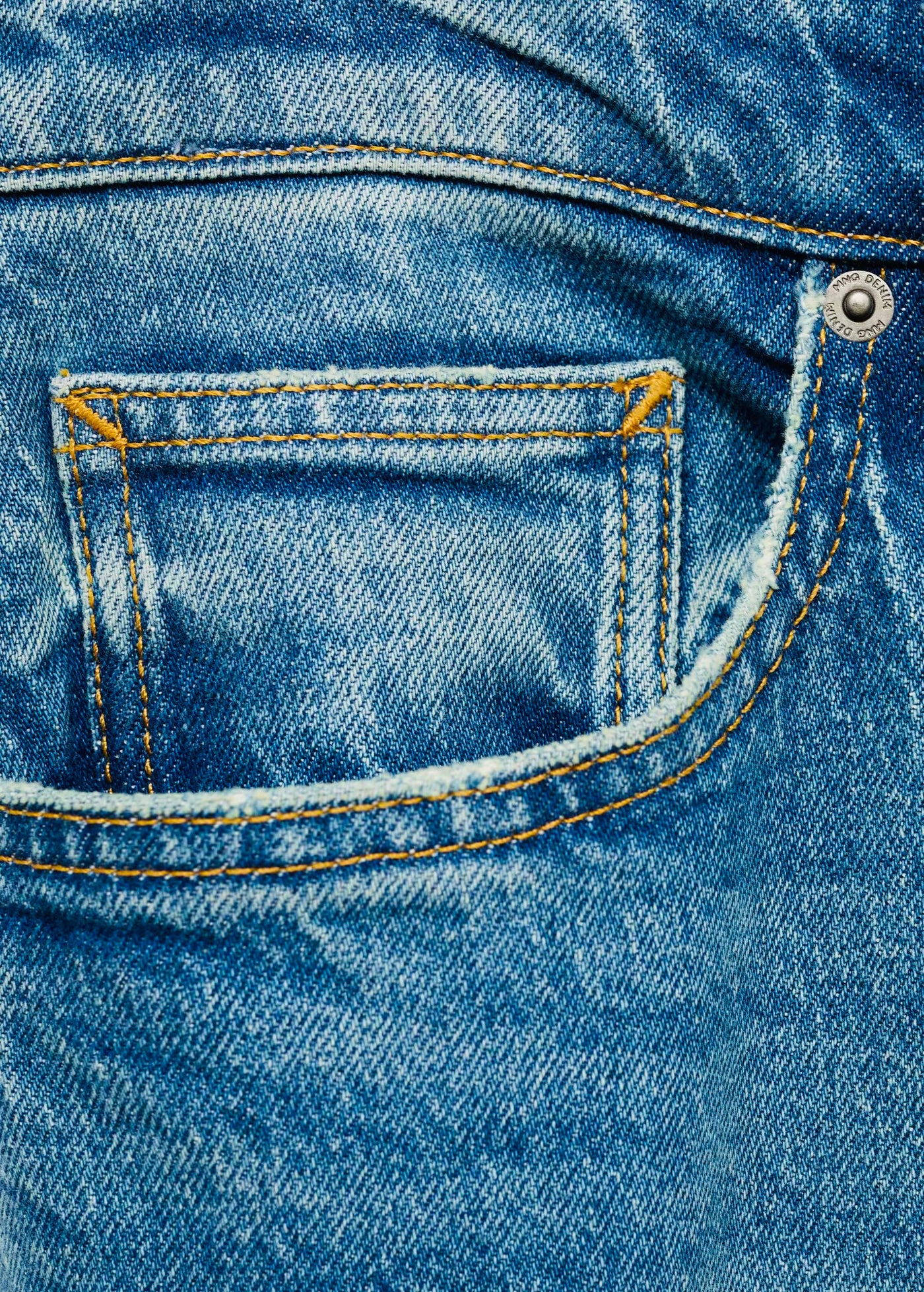 Jean Ben Cropped Tapered-Fit Mango