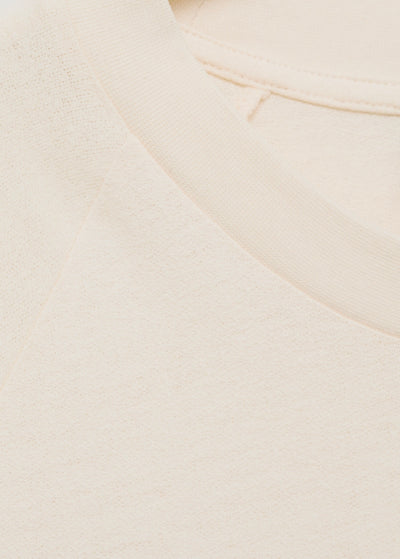 T-Shirt Coton Lin Relaxed-Fit Mango