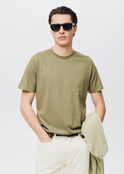 T-Shirt Slim-Fit 100% Coton