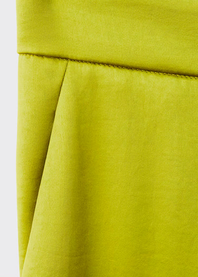 Pantalon Droit Satiné