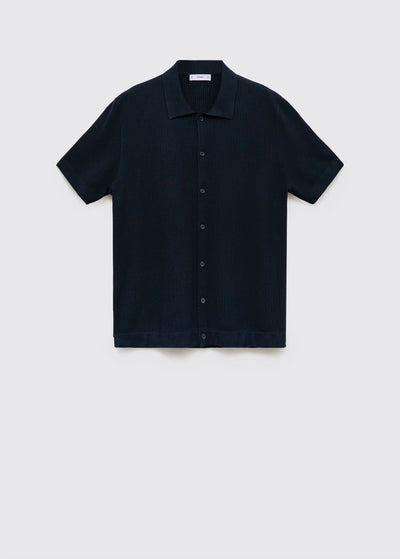 Chemise Maille Côtelée