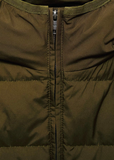 Doudoune compacte en duvet et plumes