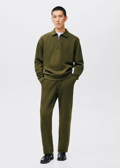 Jogging Coton Taille Élastique Pantalon