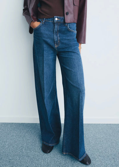 Jean Large Taille Haute