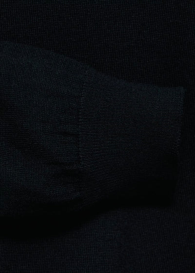 Pull over 100% laine mérinos à col montant