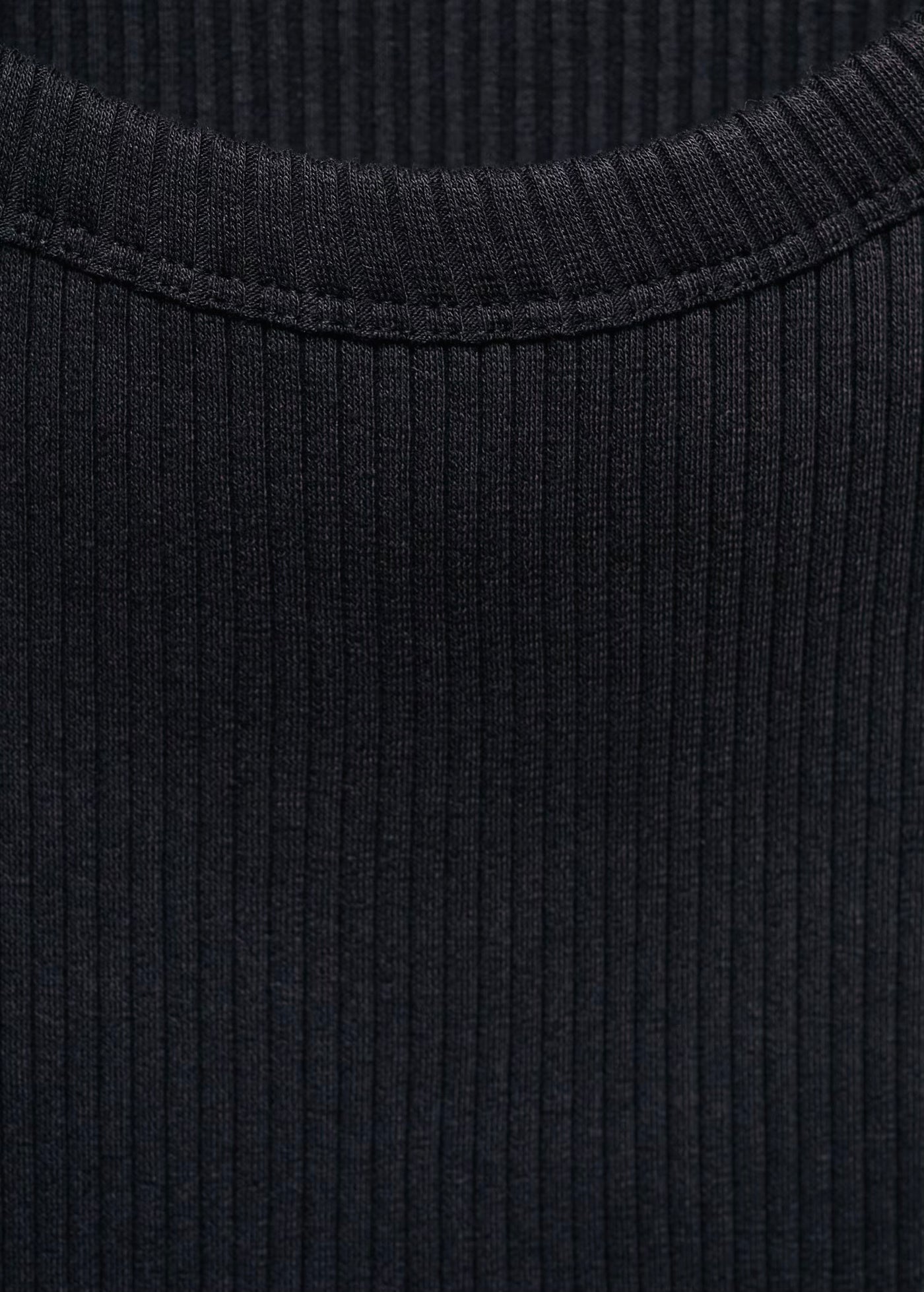 Débardeur Côtelé Slim Fit