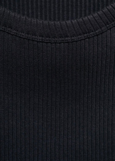 Débardeur Côtelé Slim Fit