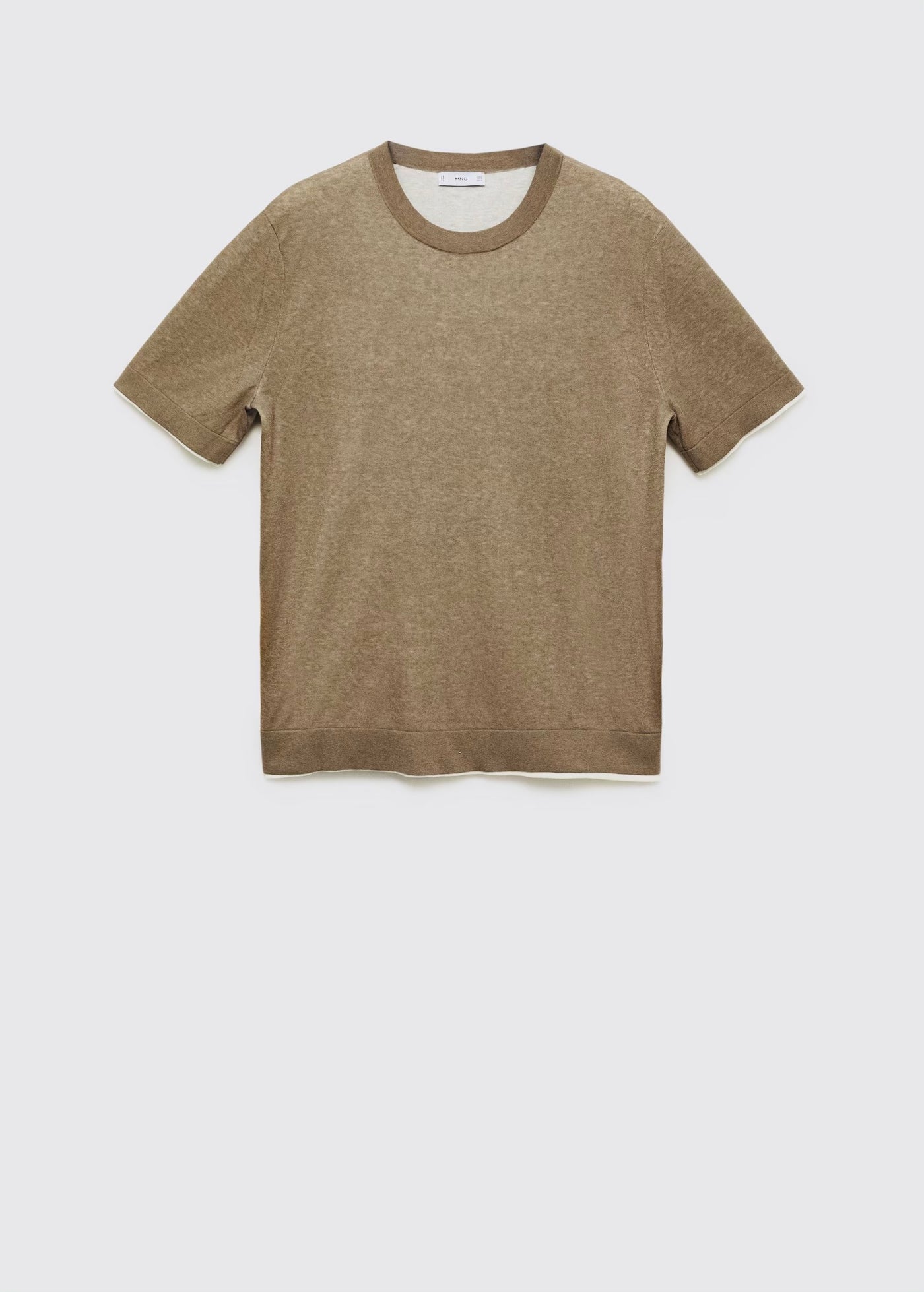 T-Shirt Combiné Coton