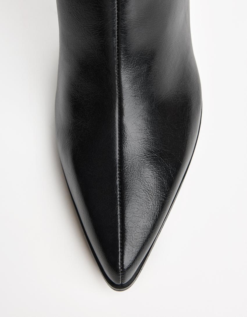 Bottes à Talon large