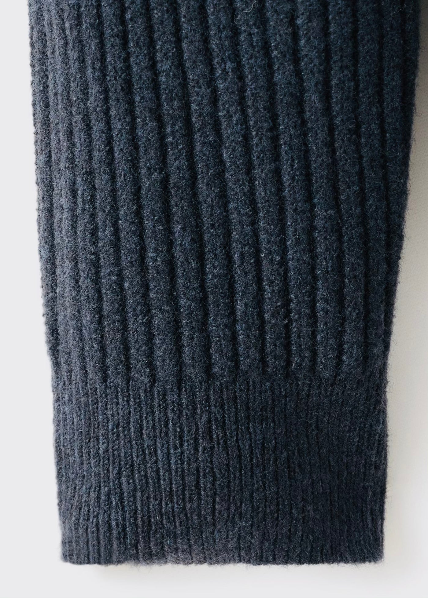 Pull over en maille côtelée à col zippé