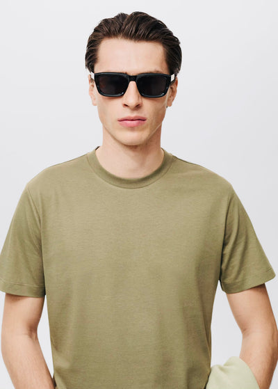 T-Shirt Slim-Fit 100% Coton