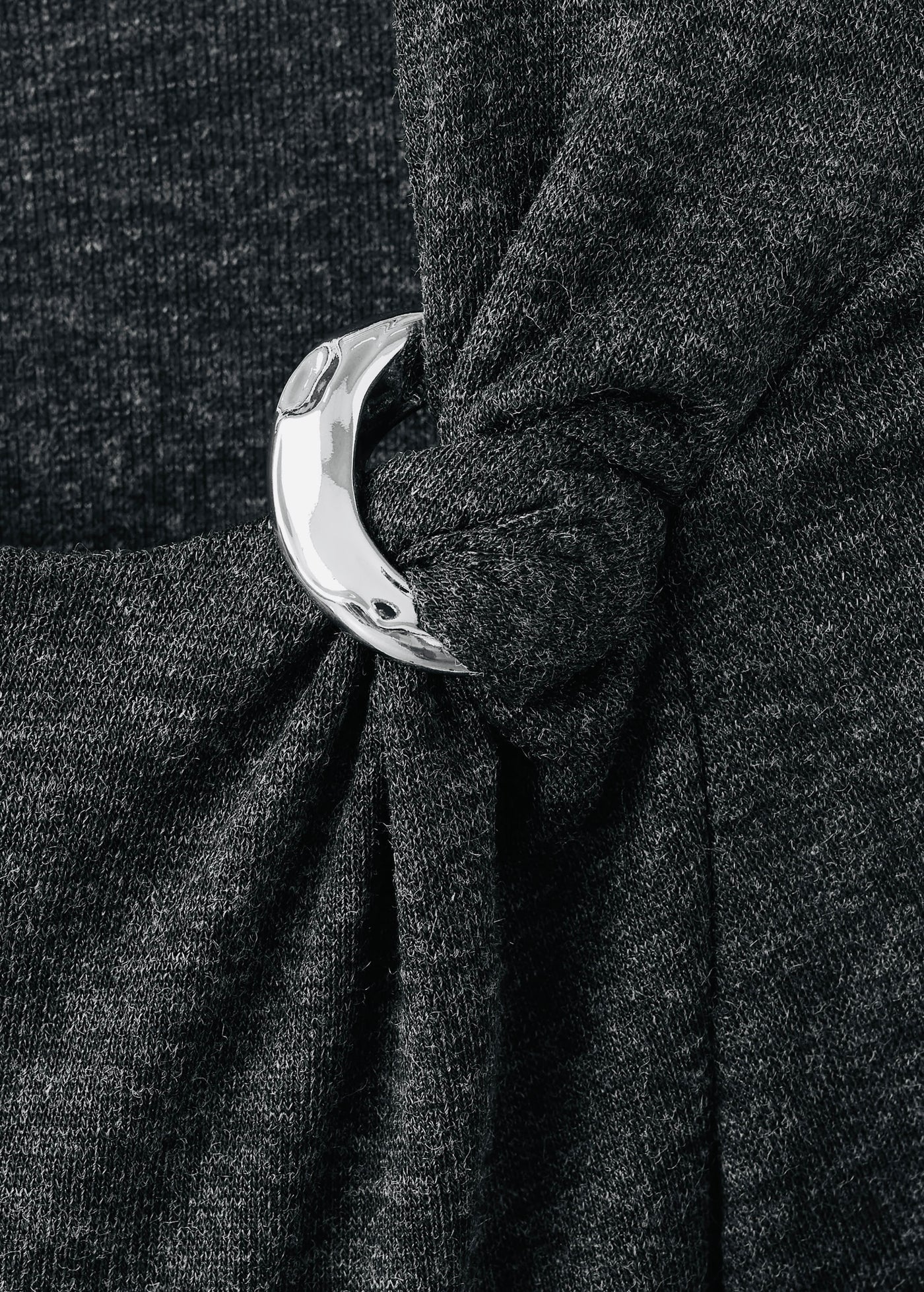 T-shirt à Détail Métallique