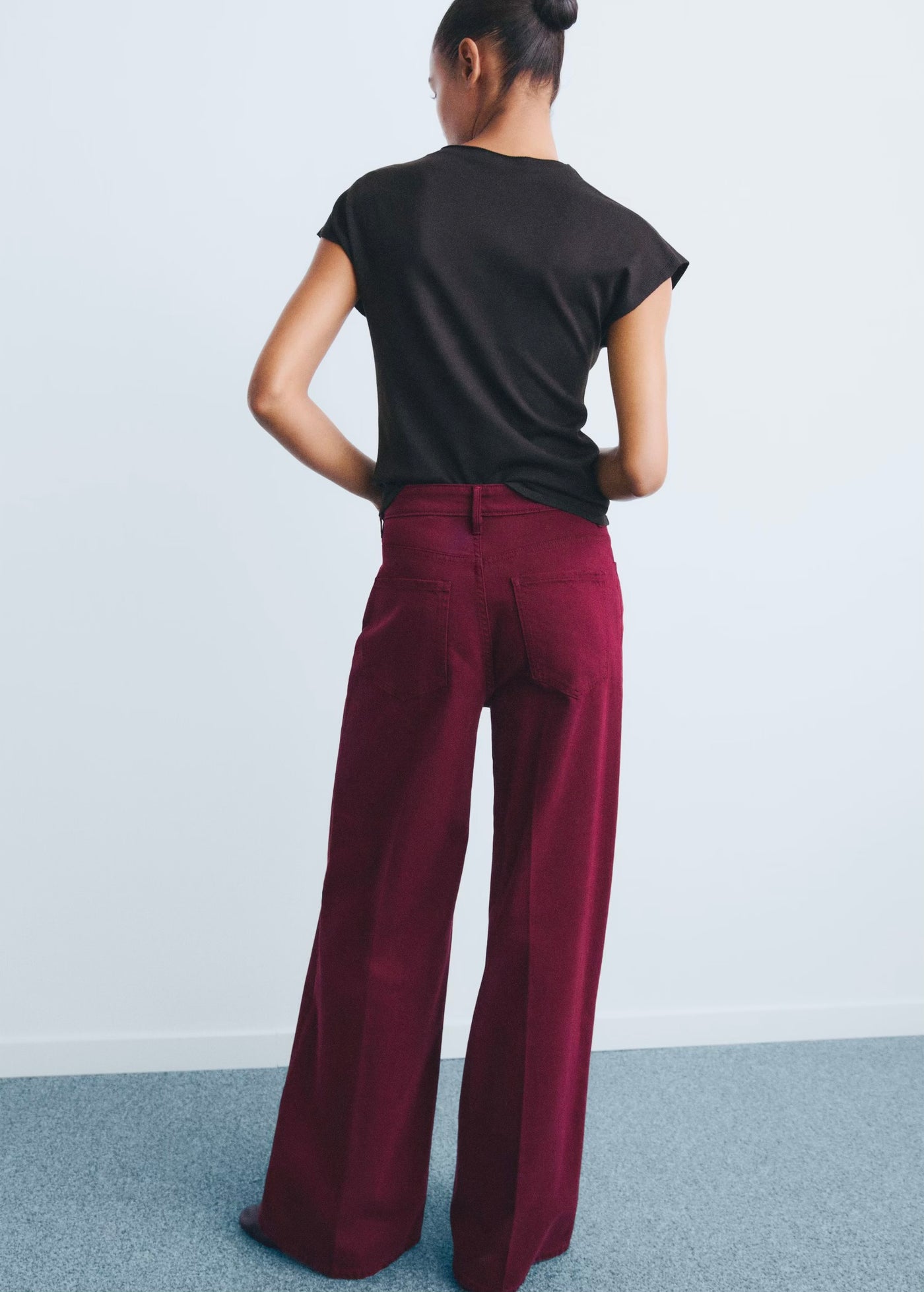 Jean Large Taille Haute