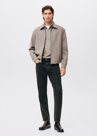 Veste en tissu à poches à rabat