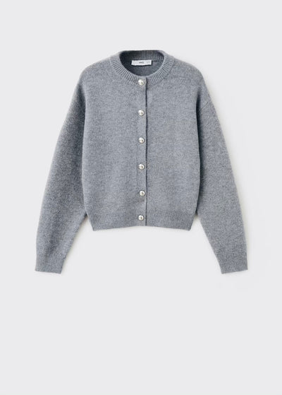 Cardigan en maille épaisse à boutons