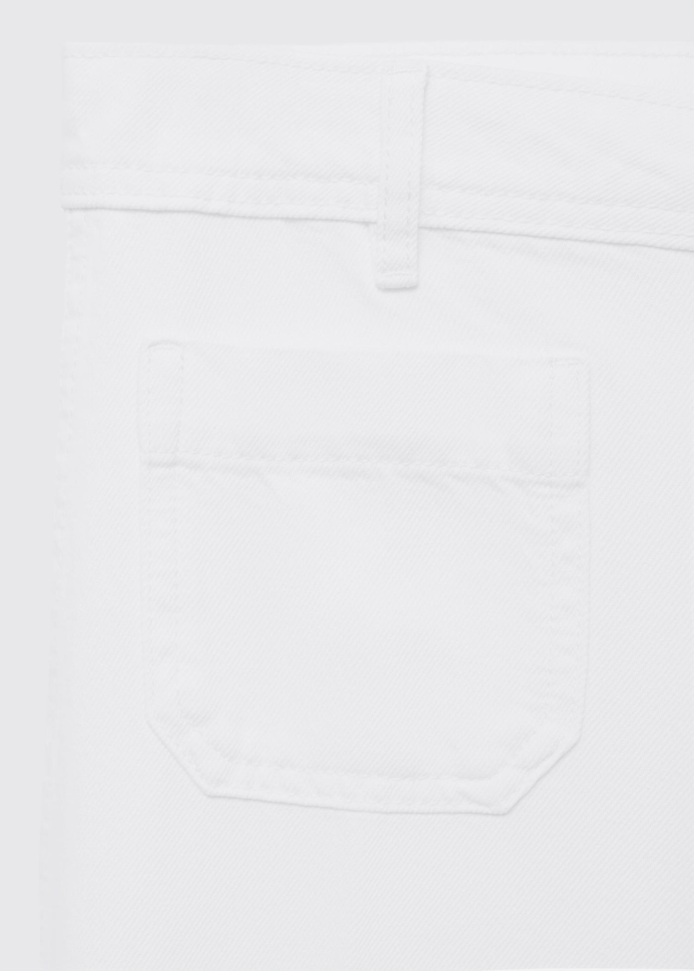 Jean Wideleg Poches Taille Haute