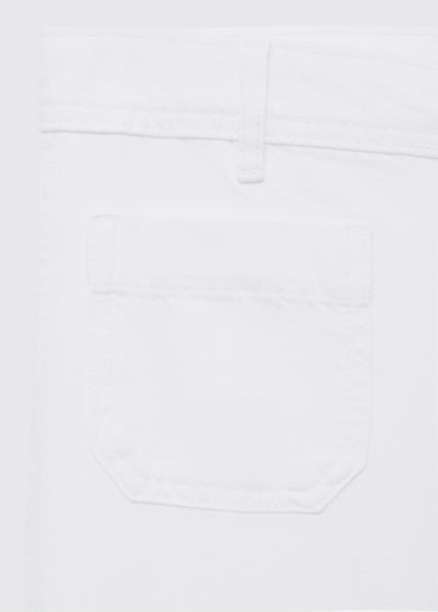 Jean Wideleg Poches Taille Haute