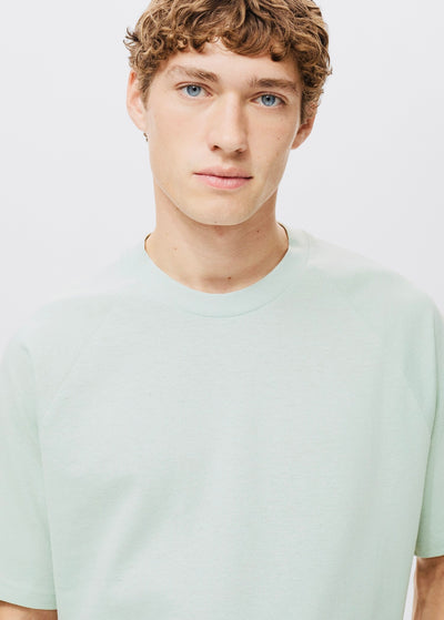 T-Shirt Coton Lin Relaxed-Fit Mango