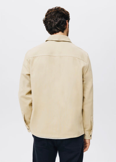 Surchemise en jean à poches