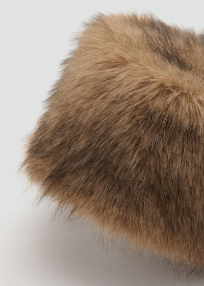 bonnet imitation fourrure